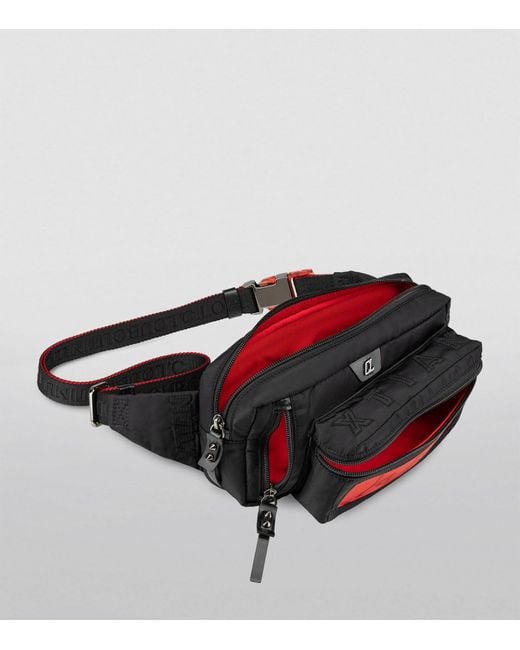 Christian Louboutin Loubideal Belt Bag in Black for Men | Lyst