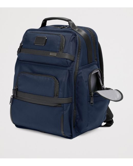 Tumi Blue Alpha 3 Brief Pack Backpack for men