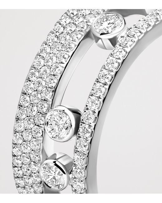 Messika White Move Romane And Diamond Ring