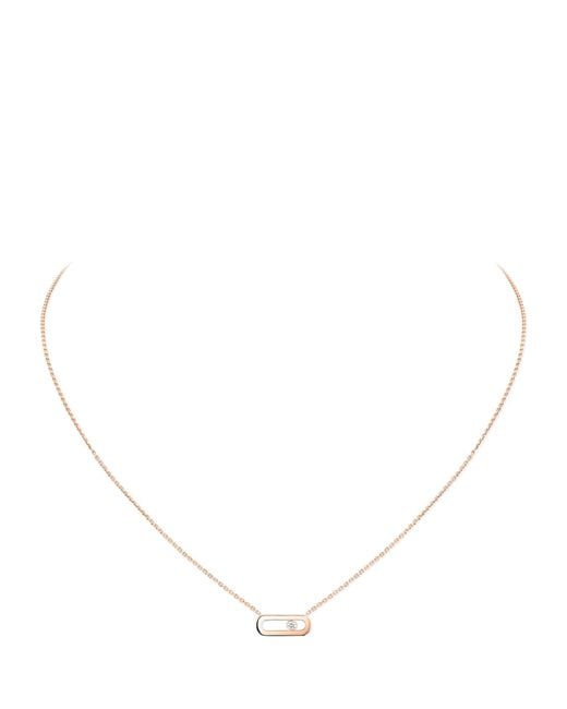 Messika Natural Move Uno And Diamond Necklace
