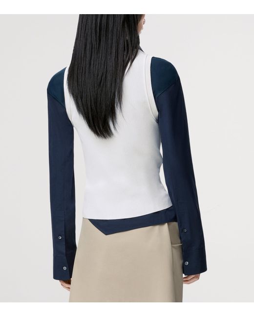 Loewe White Anagram Tank Top
