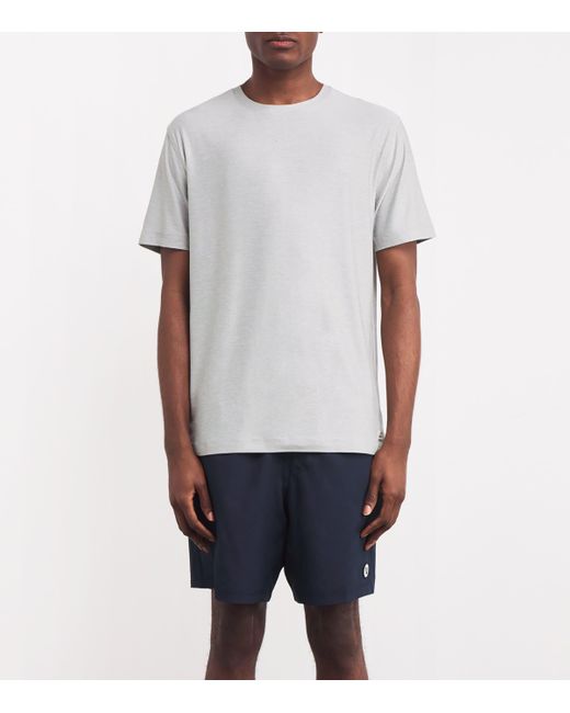 vuori Gray Strato Tech T-Shirt for men