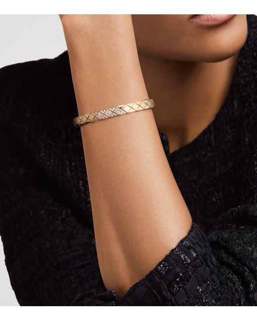Chanel Natural And Diamond Coco Crush Bangle