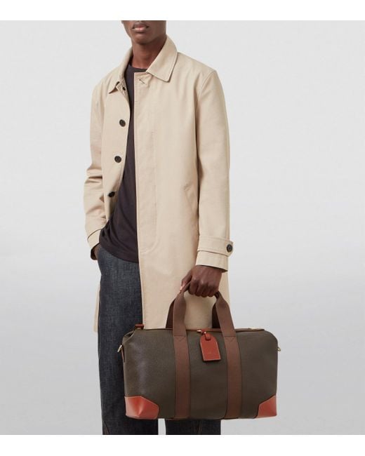Mulberry Brown Heritage Clipper Holdall for men