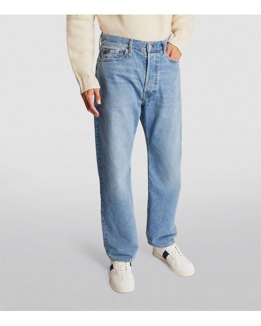 Polo Ralph Lauren Blue Vintage High-rise Straight Jeans for men
