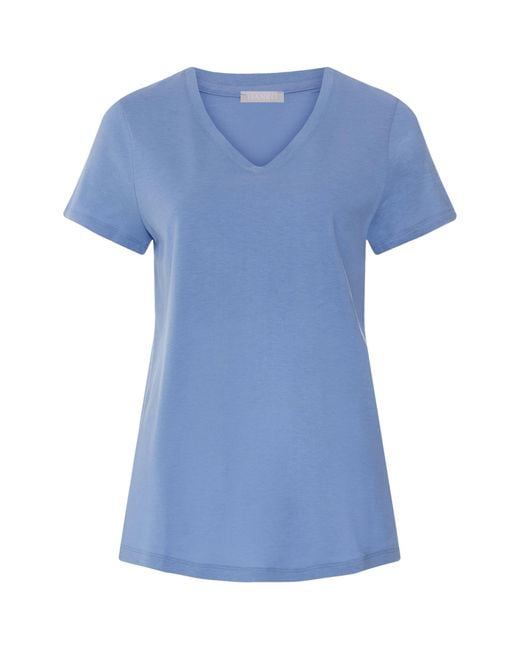 Hanro Blue Sleep & Lounge T-Shirt
