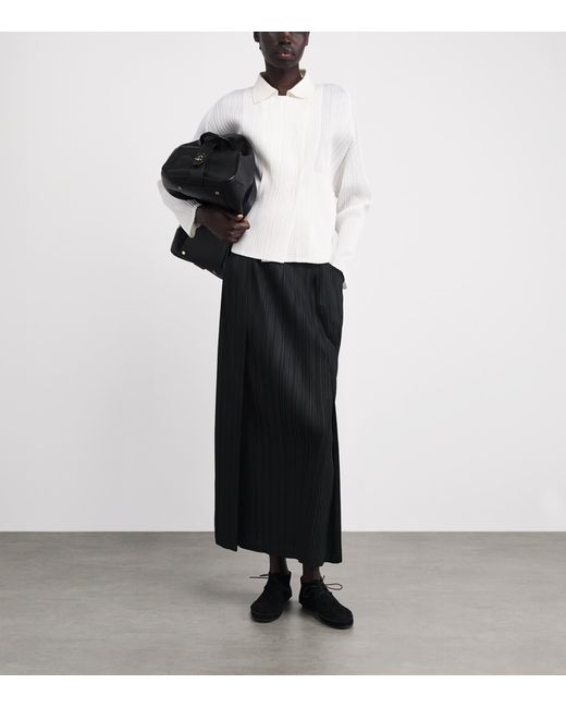 Pleats Please Issey Miyake Black Thicker Bottoms 1 Skirt