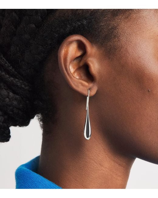 LIE STUDIO Natural Sterling Evelyn Earrings