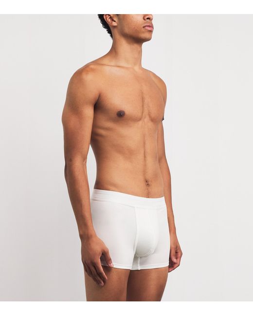 CHE White Modal-Blend Trunks for men