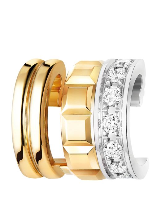 Boucheron Metallic And Diamond Quatre Radiant Earring