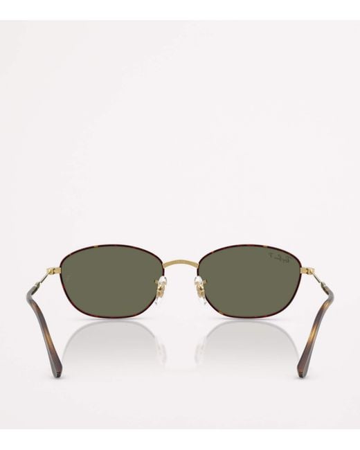 Ray-Ban Green Rb3749 Irregular Sunglasses