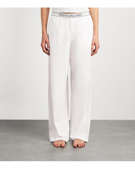 Polo Ralph Lauren White Pyjama Bottoms