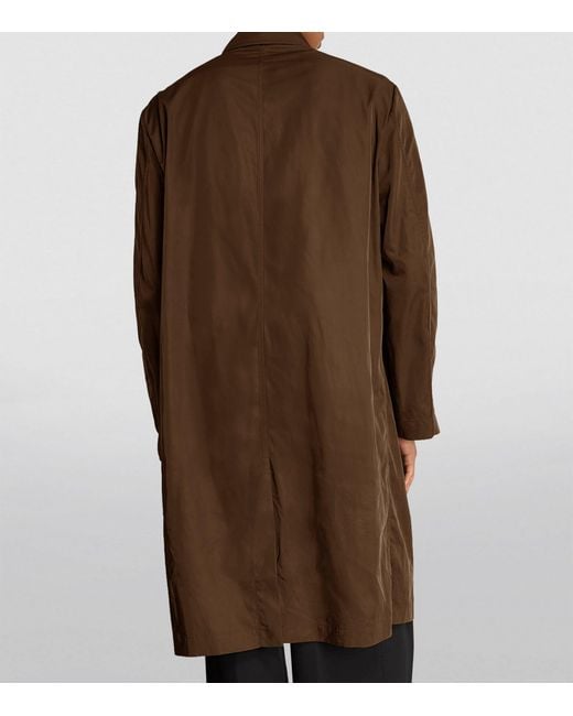 Dries Van Noten Brown Water-repellent Trench Coat for men