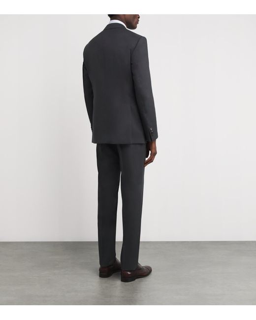 Pal Zileri Gray Wool Vicenza 2-Piece Suit for men