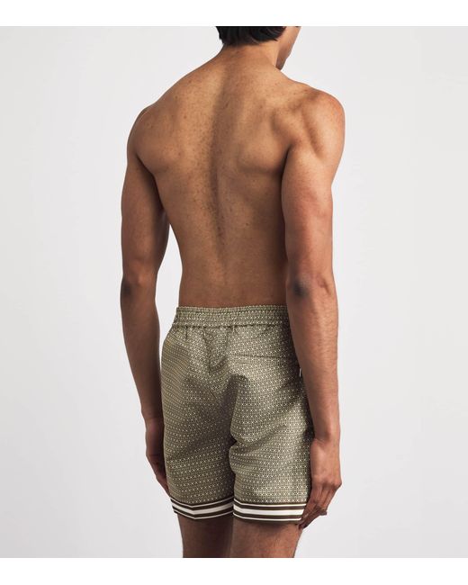 CHE Natural Printed Lucena Swim Shorts for men