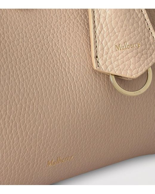 Mulberry Natural Small Leather Iris Shoulder Bag