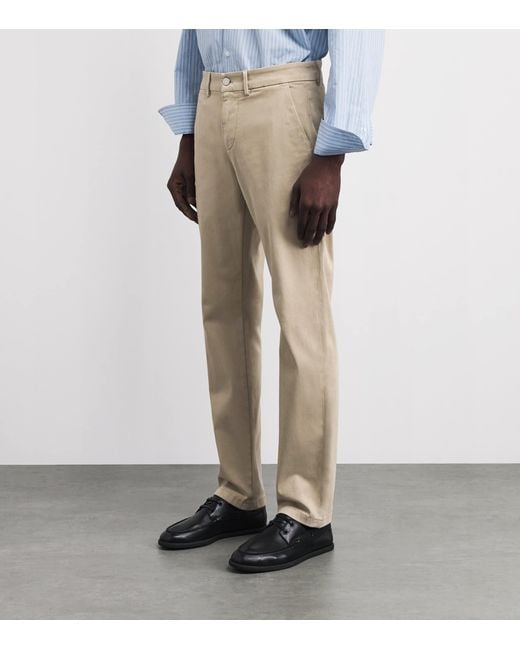 7 For All Mankind Natural Performance Sateen Chinos for men