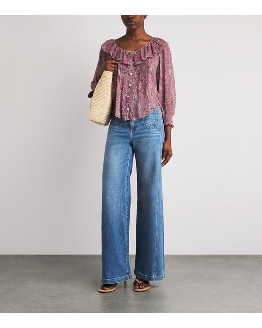 Veronica Beard Blue Taylor Jeans
