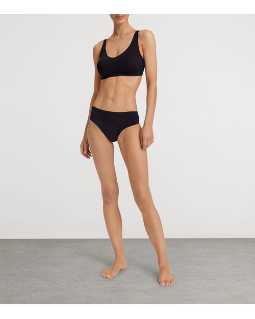 Hanro Blue Invisible Touch Soft Cup Bra