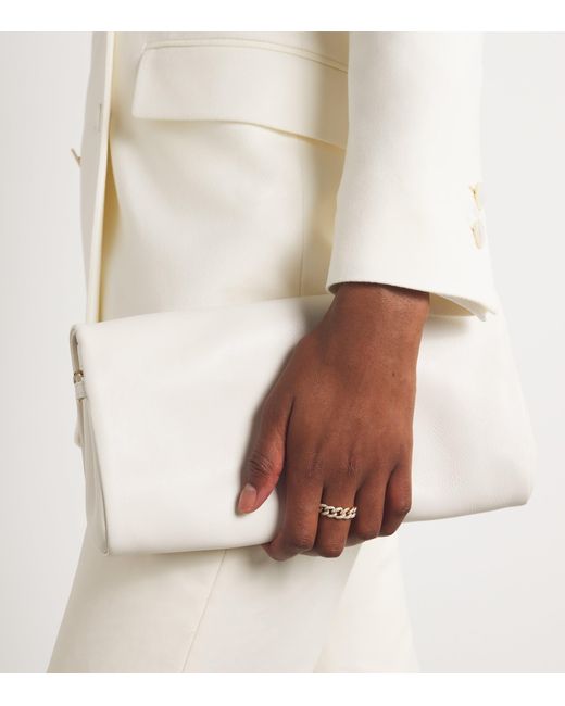 SHAY Metallic Medium And Diamond Link Ring