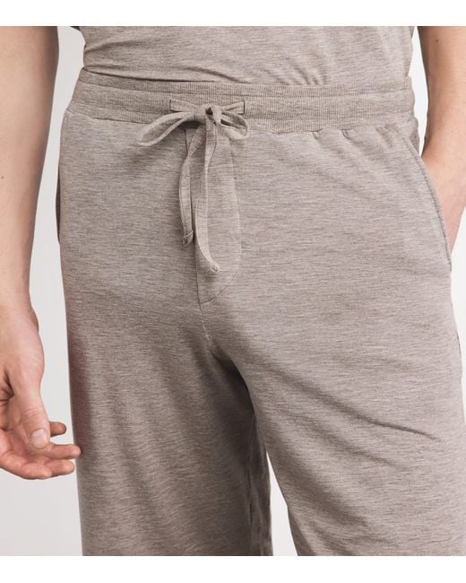 Hanro Gray Casuals Shorts for men