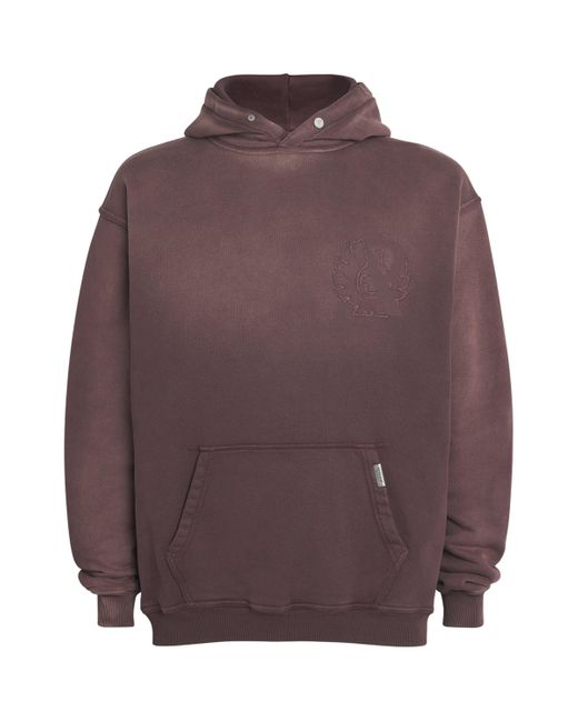 Represent Purple X Belstaff Outline Phoenix Hoodie for men