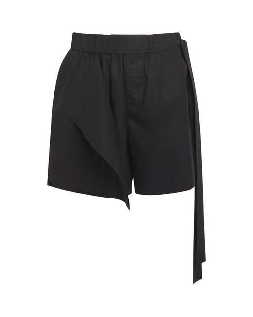 Craig Green Black Cotton Layered Shorts for men