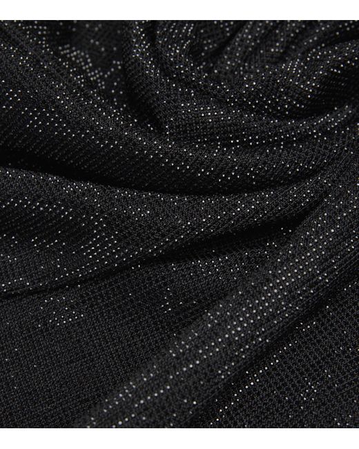 Alexander Wang Black Crystal Mini Dress