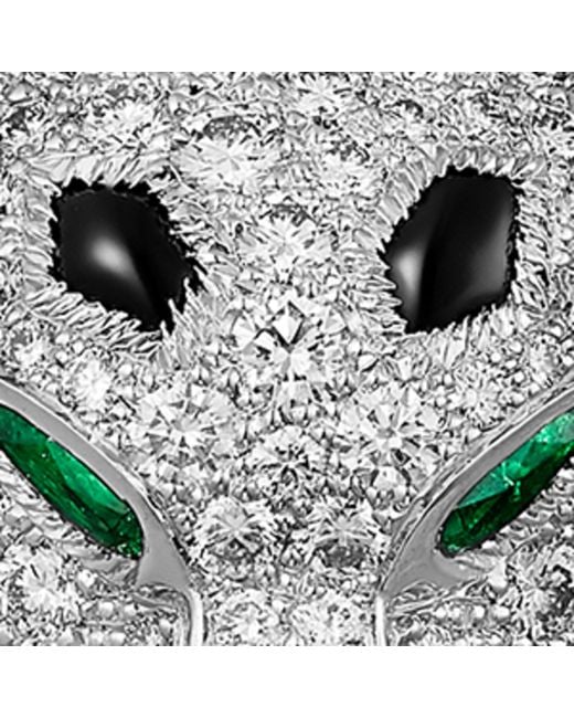 Cartier White And Diamond Panthère De Pocket Jewel for men