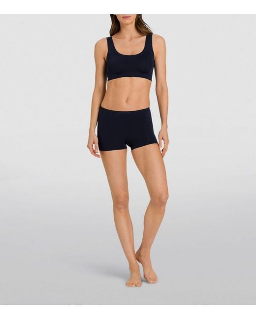 Hanro Blue Touch Feeling Boy Shorts