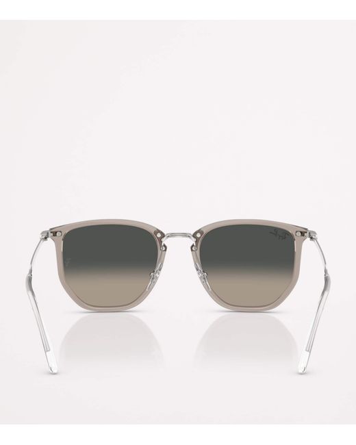 Ray-Ban Gray Rb4451 Irregular Sunglasses