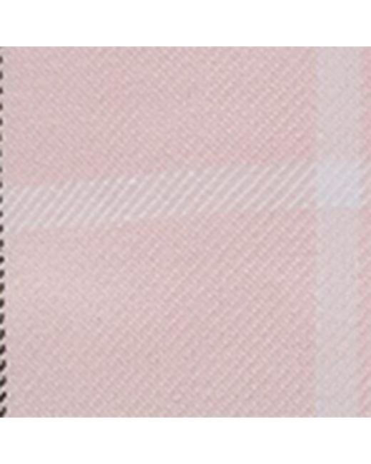Burberry Pink Cotton Check Bucket Hat