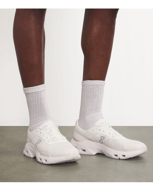 On Shoes White Cloudpulse Trainers for men