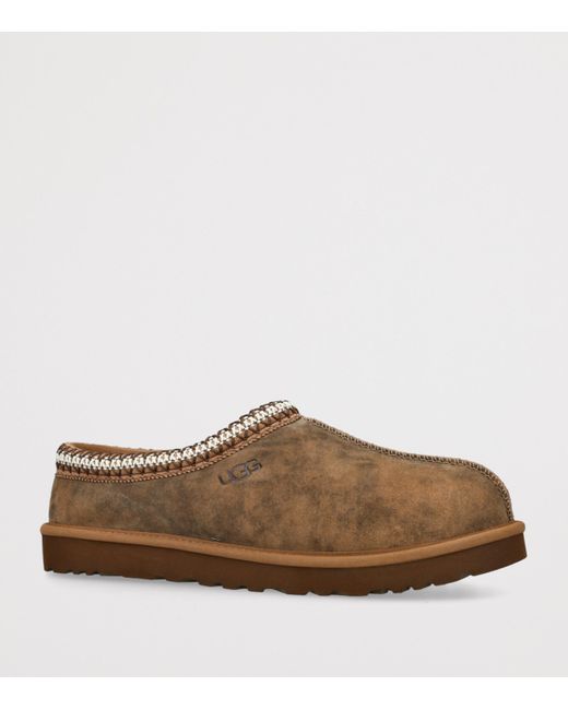 Ugg Brown Suede Tasman Baxter Slippers for men