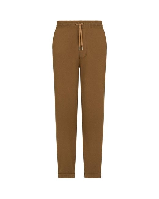 Tom Ford Brown Cashmere-Wool Drawstring Sweatpants for men
