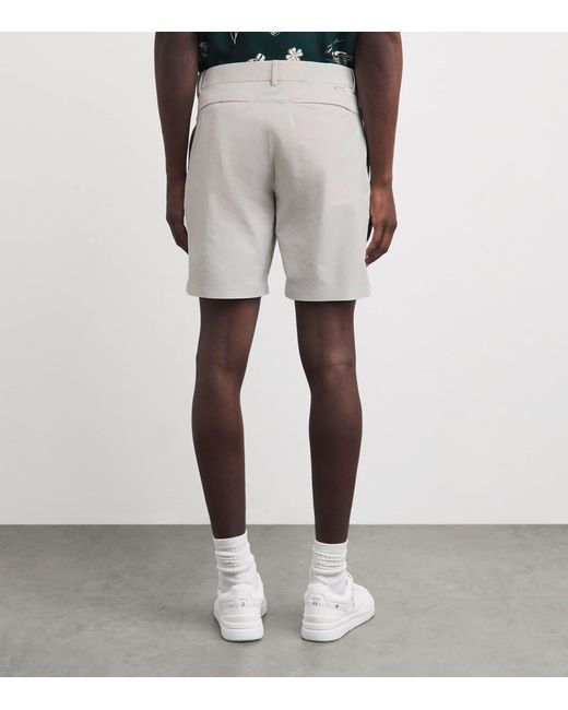 Ralph Lauren White Tailored Fit Shorts for men