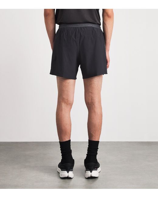 vuori Black 5' Lined Terrain Shorts for men