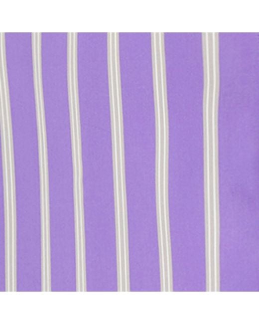 Tom Ford Purple Silk Stripe Shirt for men