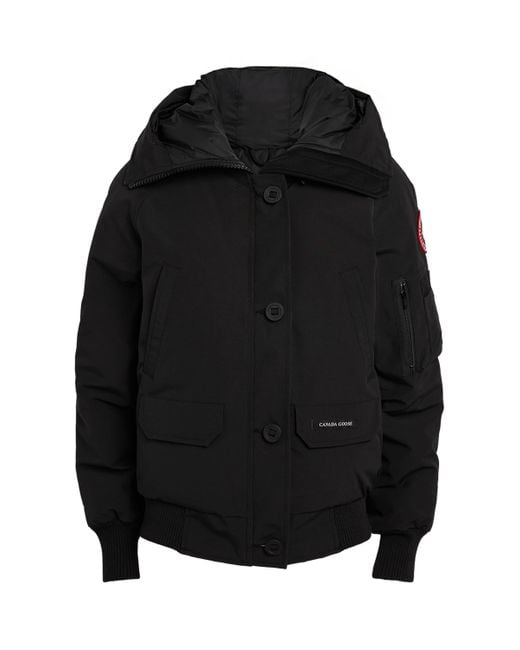 Canada Goose Black Chilliwack Puffer Bomber Jacket