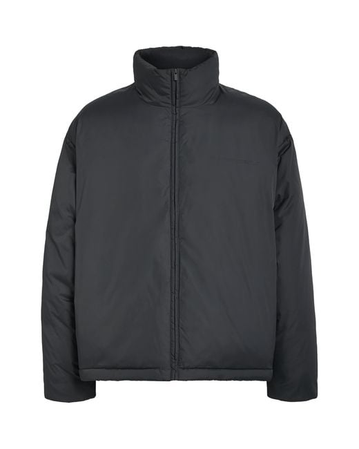 Fear Of God Black Down Drawstring Puffer Jacket for men