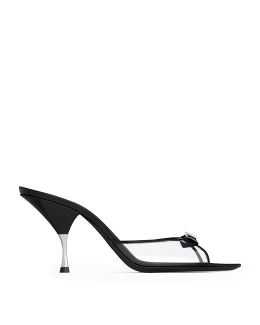 Saint Laurent Multicolor Jerry Heeled Mules 80