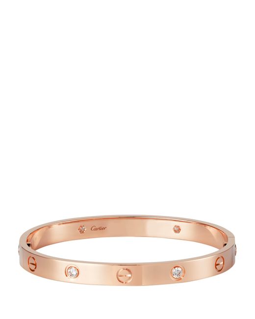 Cartier Natural Love Classic 4-Diamond Bracelet