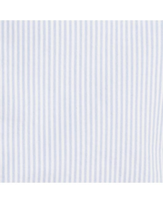 Rag & Bone White Cotton Stripe Shirt for men