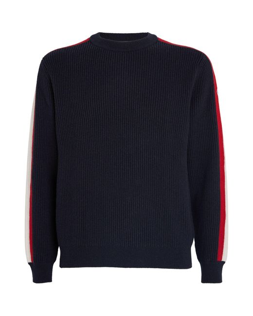 Fusalp Blue Wool-blend Clarence Sweater for men