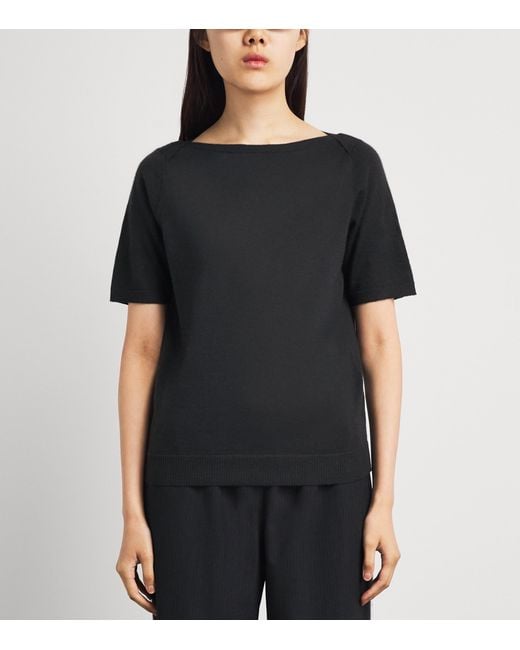 Herskind Black Cashmere Emanuelle T-Shirt