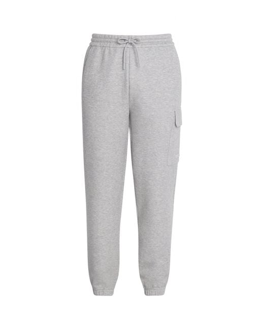 Mackage Gray Cotton-Blend Marvin Cargo Sweatpants for men
