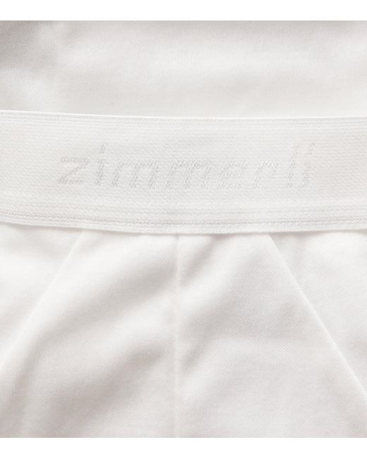 Zimmerli of Switzerland White Sea Island Cotton Briefs for men
