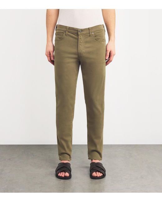 Citizens of Humanity Green London Tapered Slim Trousers for men