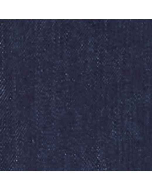 LaDoubleJ Blue Printed Cropped Flared Jeans
