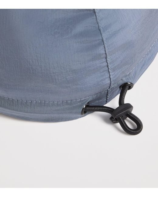 Stone Island Blue Logo Baseball Cap for men